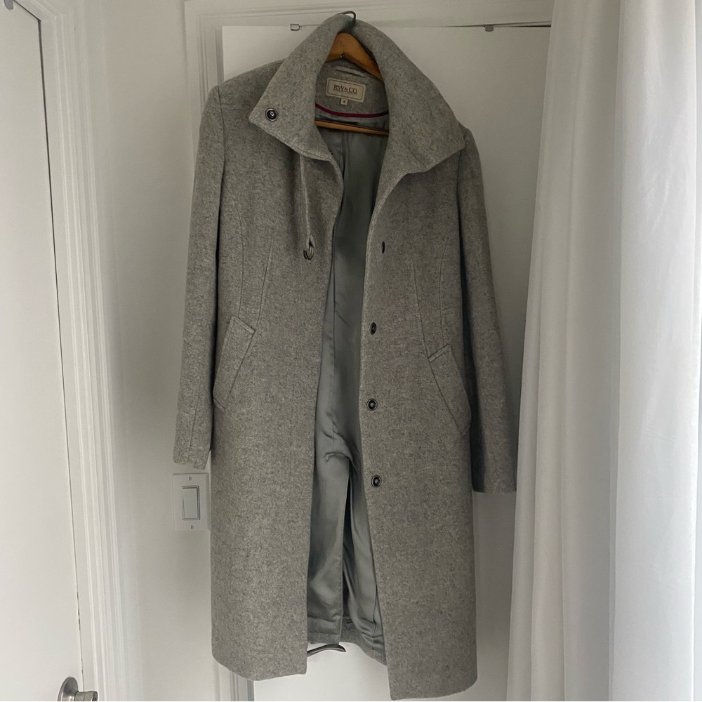 Women’s  Gray Wool Coat